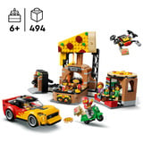 LEGO Esperienza di consegna pizza in città con veicoli, Giochi di costruzione 
