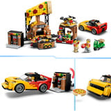 LEGO Esperienza di consegna pizza in città con veicoli, Giochi di costruzione 