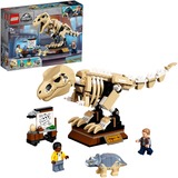 LEGO Jurassic World La mostra del fossile di dinosauro T. Rex Set da costruzione, 7 anno/i, Plastica, 198 pz, 345 g