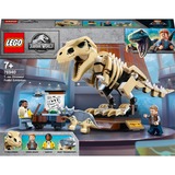 LEGO Jurassic World La mostra del fossile di dinosauro T. Rex, Giochi di costruzione Set da costruzione, 7 anno/i, Plastica, 198 pz, 345 g