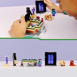 LEGO Minecraft Viaggio attraverso Nether e Portale dell'End, Giochi di costruzione 