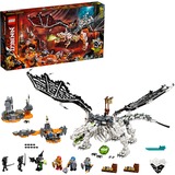 LEGO NINJAGO Drago dello Stregone Teschio, Giochi di costruzione Set da costruzione, 6 anno/i, Plastica, 51 pz, 1,25 kg