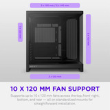 NZXT CC-H62FB-01, Chassis Tower Nero