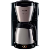 Philips HD7548 Macchina da caffè con filtro 1,2 L, Macchina fa filtro Nero/in acciaio inox, Macchina da caffè con filtro, 1,2 L, Caffè macinato, 1000 W, Nero, Metallico
