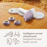 Philips Lumea IPL Prestige Series 8000 BRI949/00, Rimozione dei capelli bianco/viola chiaro