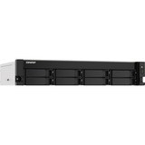 QNAP TS-873AeU-RP NAS Armadio (2U) Collegamento ethernet LAN Nero V1500B NAS, Armadio (2U), AMD, V1500B, Nero