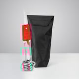 Rommelsbacher Scaldabagno da viaggio RT 350, Riscaldatore ad immersione rosso