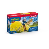 Schleich Dinosaurs Parachute Rescue 4 anno/i, Multicolore