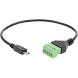 Shelly Estensione a 5 terminali, Cavo Nero