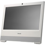 Shuttle X50V8 Intel® Celeron® 39,6 cm (15.6") 1366 x 768 Pixel Touch screen PC all-in-one barebone Wi-Fi 5 (802.11ac) Bianco bianco, 39,6 cm (15.6"), HD, Touch screen, Intel® Celeron®, 1,9 GHz, Bianco