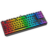 SilentiumPC Tastiera da gioco Nero/trasparente