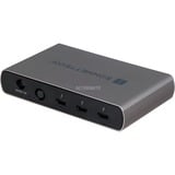 Sonnet Echo 5 Thunderbolt 4 Nero, Docking station argento/Nero, Thunderbolt 4, Thunderbolt 4, USB 3.2 Gen 2 (3.1 Gen 2) Type-A, USB tipo-C, 60 Hz, Nero, dC, 20 V