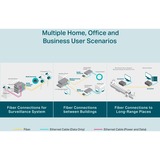 TP-Link MC200CM V3 convertitore multimediale di rete Interno 1000 Mbit/s 850 nm Nero grigio, 1000 Mbit/s, IEEE 802.3ab, IEEE 802.3x, IEEE 802.3z, Gigabit Ethernet, 1000 Mbit/s, SC, Cablato