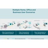 TP-Link Omada MC200CM convertitore multimediale di rete 1000 Mbit/s 850 nm Modalità multipla Nero grigio, 1000 Mbit/s, IEEE 802.3ab, IEEE 802.3i, IEEE 802.3u, IEEE 802.3z, Gigabit Ethernet, 10,100,1000 Mbit/s, Full, Half, Cat5, Cat5e