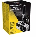 Thrustmaster TSS Handbrake Nero, Argento USB Freno a mano Analogico/Digitale PC, PlayStation 4, PlayStation 5, Xbox One, Xbox One S, Xbox One X, Xbox Series S, Xbox Series X argento/Nero, Freno a mano, PC, PlayStation 4, PlayStation 5, Xbox One, Xbox One S, Xbox One X, Xbox Series S, Xbox Series X, Analogico/Digitale, Cablato, USB, Nero, Argento