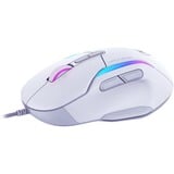 Turtle Beach Kone II: Mouse da gaming RGB cablato ed ergonomico, Sensore ottico da 26K DPI, ciclo di vita degli switch ottici di 100 milioni di clic, 23 input personalizzabili - Bianco, Mouse da gioco bianco, Sensore ottico da 26K DPI, ciclo di vita degli switch ottici di 100 milioni di clic, 23 input personalizzabili - Bianco, Mano destra, Ottico, USB tipo A, 26000 DPI, Bianco