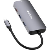 Verbatim 32152, CMH-09, Docking station grigio