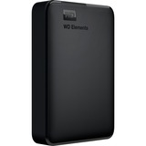 WD Elements Portable disco rigido esterno 5000 GB Nero Nero, 5000 GB, 3.2 Gen 1 (3.1 Gen 1), Nero