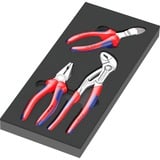 Wera Inserto in schiuma KNIPEX set pinze 1, 3 pezzi Nero/grigio