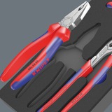 Wera Inserto in schiuma KNIPEX set pinze 1, 3 pezzi Nero/grigio