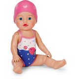 ZAPF Creation Baby born Lizzie nuotatrice 30cm, Bambola 