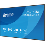 iiyama LH5566UHSB-B1AG, Public Display Nero (opaco)