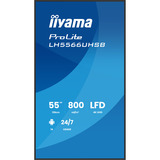 iiyama LH5566UHSB-B1AG, Public Display Nero (opaco)