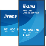 iiyama LH5566UHSB-B1AG, Public Display Nero (opaco)