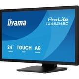 iiyama ProLite T2452MSC-B2AG, Monitor LED Nero (opaco)
