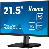iiyama XU2292HSU-B6, Monitor LED Nero (opaco)