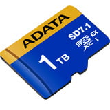 ADATA Premier Extreme microSDXC SD7.1 1 TB, Scheda di memoria blu/Giallo