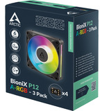 ARCTIC BioniX P14 A-RGB, Ventola Nero/Bianco