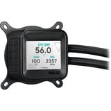 ASUS PRIME LC 360 ARGB LCD, Raffreddamento ad acqua Nero