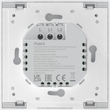 Aqara Smart Wall Switch - Double rocker (Without Neutral), Pulsante bianco