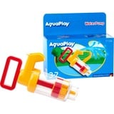 Aquaplay Pompa dell'acqua piccola, Giochi d'acqua giallo/Rosso