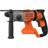 BLACK+DECKER Martello combinato a batteria BCD900B, 18Volt, Trapano a percussione arancione /Nero