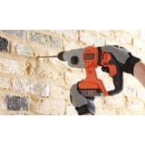 BLACK+DECKER Martello combinato a batteria BCD900B, 18Volt, Trapano a percussione arancione /Nero