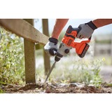 BLACK+DECKER Martello combinato a batteria BCD900B, 18Volt, Trapano a percussione arancione /Nero