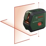 Bosch 0603663FZ1 UniversalLevel 2 UNI, Attraversare la linea laser verde