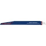 Bosch 2 608 900 395 lama per sega a gattuccio, sega a traforo e sega universale Lama per sega universale Carburo 10 pz Lama per sega universale, Metallo, Acciaio, Carburo, Blu, 30 cm, 6 - 8
