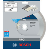 Bosch Disco diamantato PRO per ceramica, Ø 230mm, Lama 