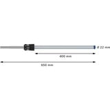 Bosch Punta per martello EXPERT SDS Clean max-8X, Ø 22mm, Trapano 