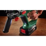 Bosch UniversalHammer 18V SDS-plus, Trapano a percussione verde/Nero, SDS-plus, Nero, Verde, 1,6 cm, 2000 Giri/min, 2 J, 2000 IPM