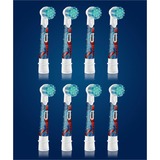 Braun Oral-B Kids Spiderman 8 pezzi, Testina bianco