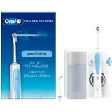 Braun Oral-B OxyJet Reinigungssystem , Cura orale bianco/Blu