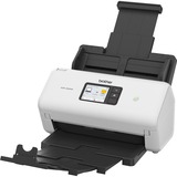 Brother ADS-4500W Scanner ADF 600 x 600 DPI A4 Nero, Bianco grigio, 215,9 x 355,6 mm, 600 x 600 DPI, 1200 x 1200 DPI, 35 ppm, 35 ppm, 70 ipm (pollice al minuto)