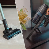 Cecotec Conga Rockstar 1500 Ray Pure, Aspirapolvere verticale Nero/Blu