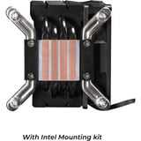 Chieftec CAC-S90PWM-T120, Aria di raffreddamento Nero