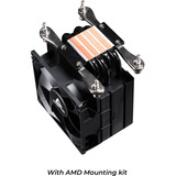 Chieftec CAC-S90PWM-T120, Aria di raffreddamento Nero