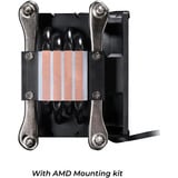 Chieftec CAC-S90PWM-T120, Aria di raffreddamento Nero